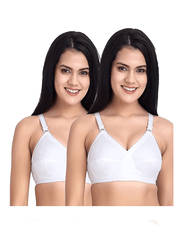 women regular wear cotton bras combo pack