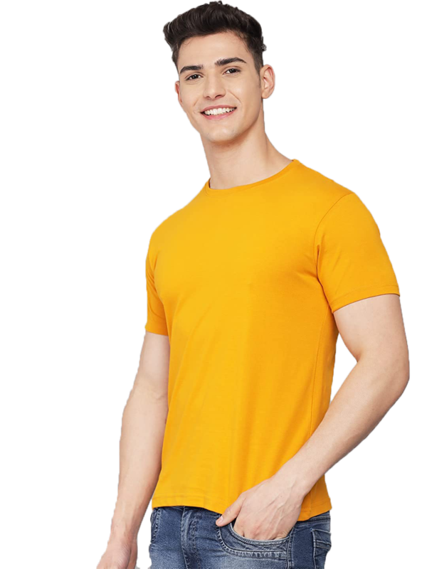 moga trends solid tshirt for men